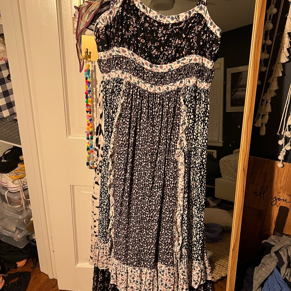 Free people maxi dress floral never worn before